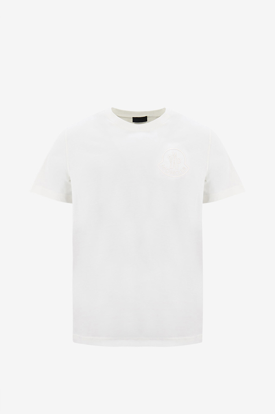 Kurzarm-T-Shirt mit 3D-Logo-Applikation