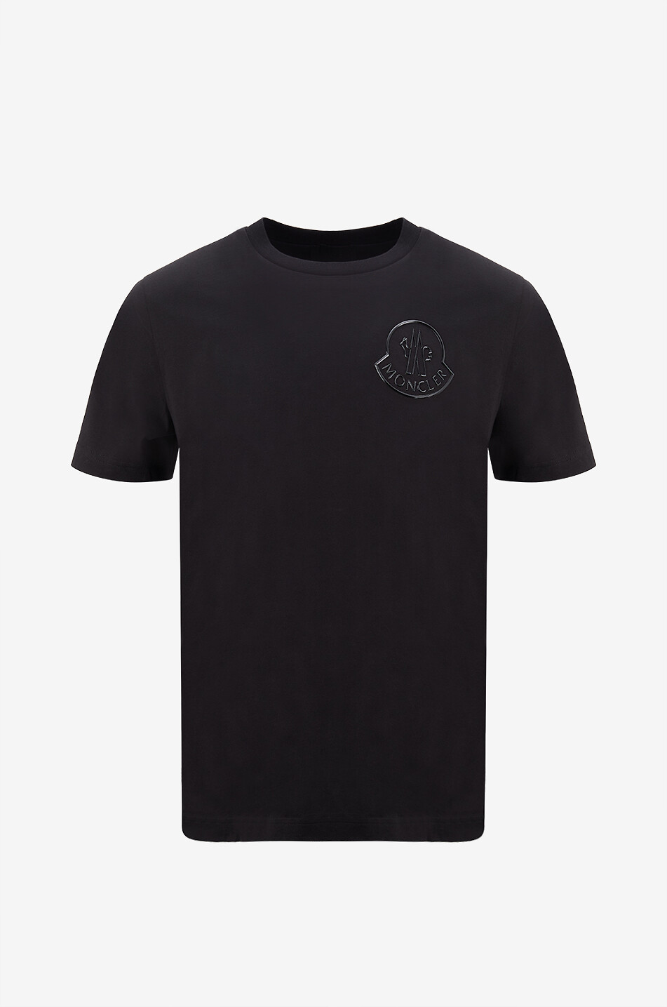 3D Logo appliqué short-sleeved T-shirt - MONCLER - BLACK - Bongénie