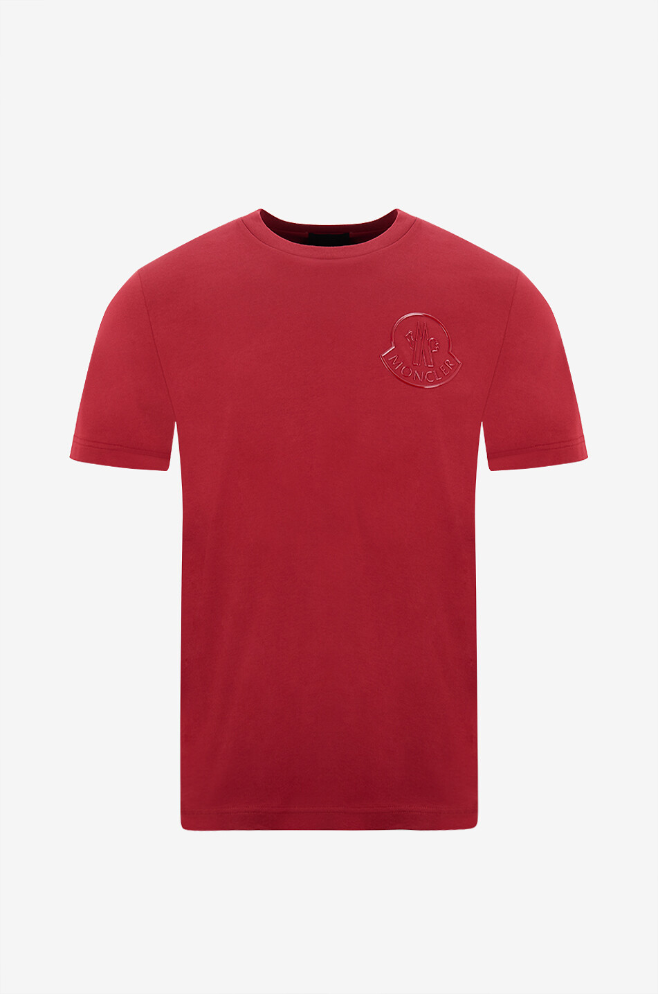 Kurzarm-T-Shirt mit 3D-Logo-Applikation
