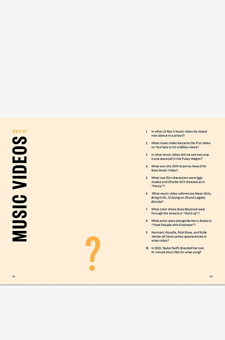 NEW MAGS So You Think You're Gen Z quiz book Home YELLOW 2