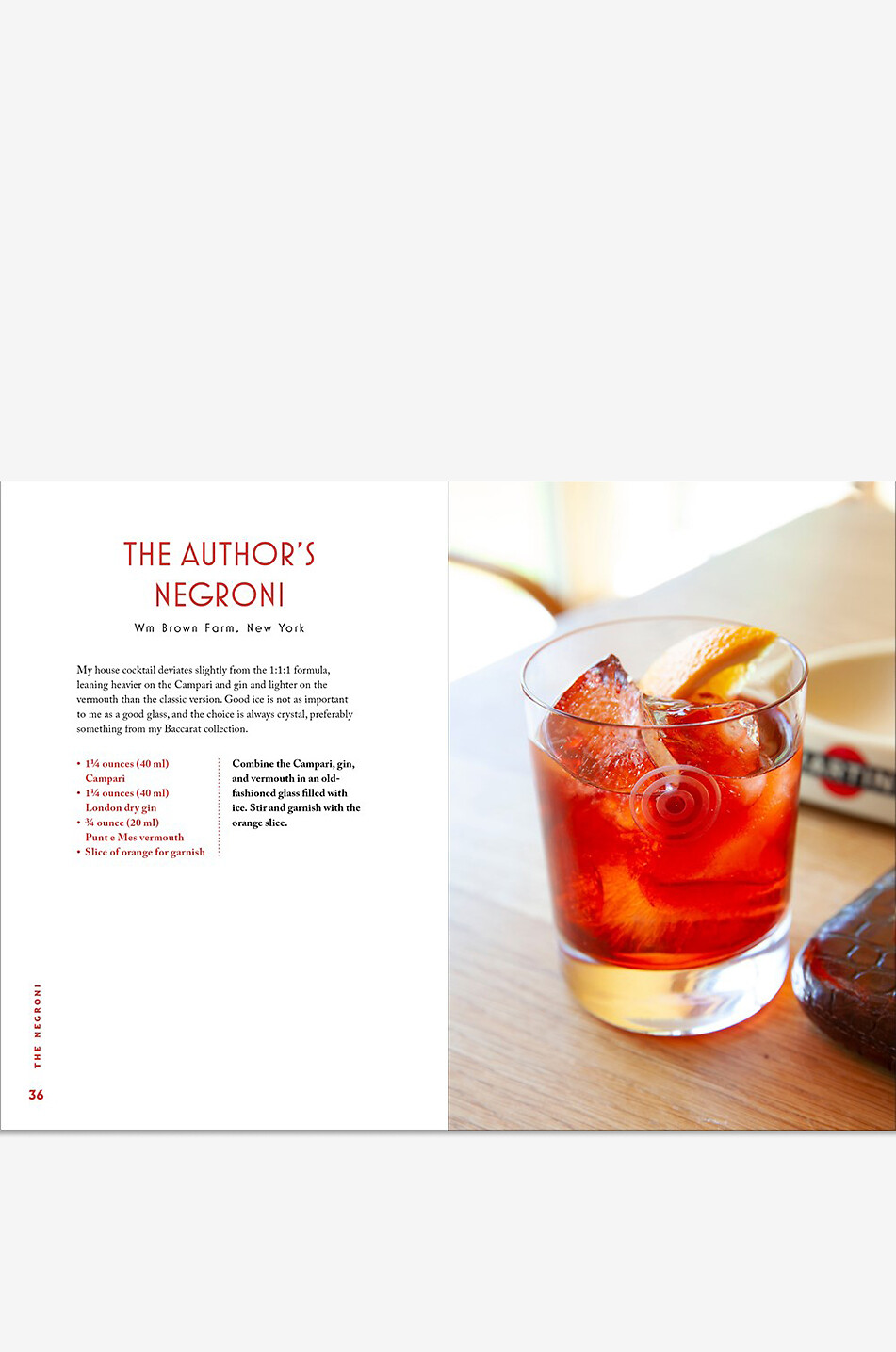 NEW MAGS The Negroni: A Love Affair with a Classic Cocktail book Home BLACK 2