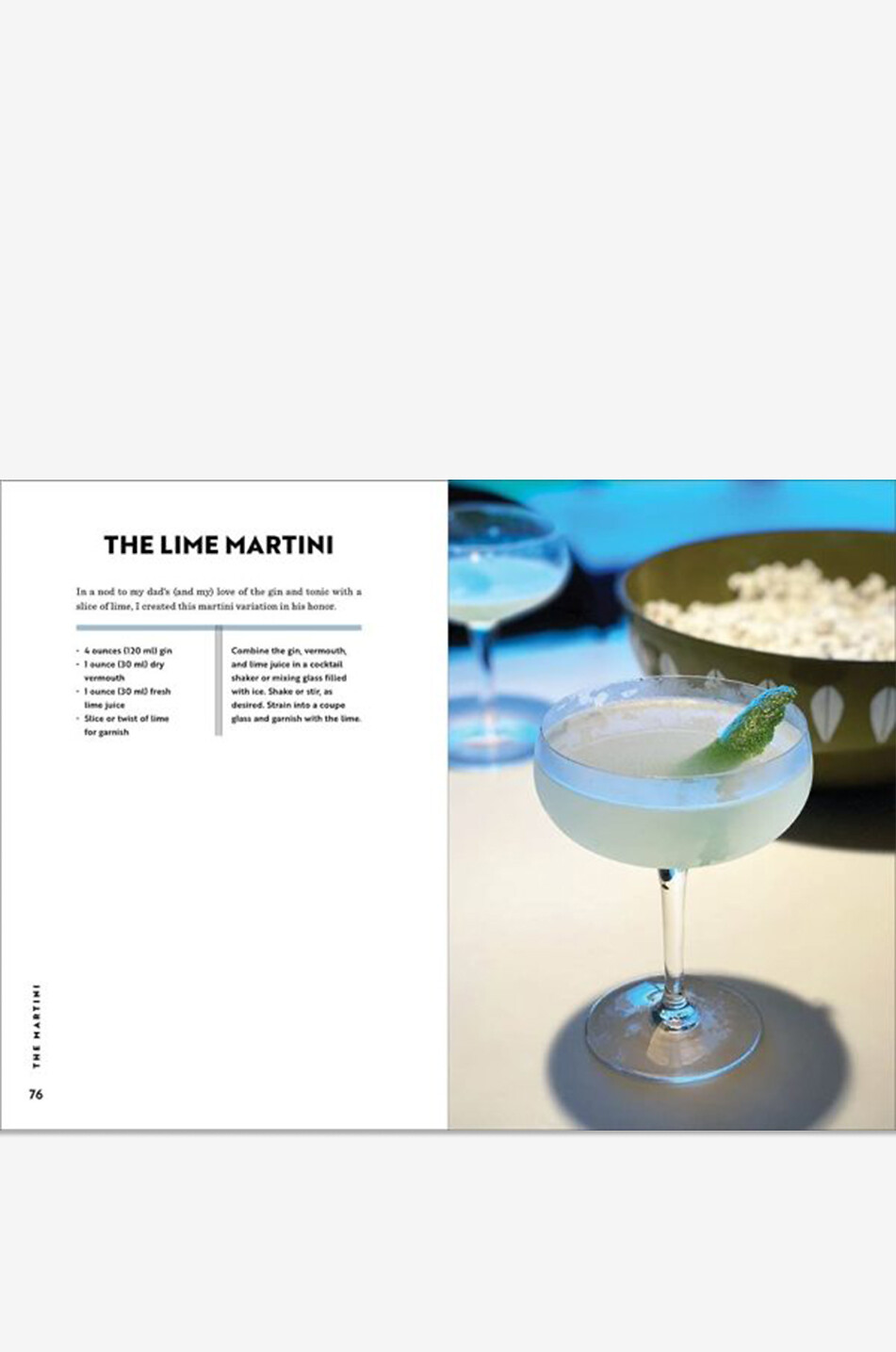 NEW MAGS The Martini: Perfection in a Glass cocktail book Home BLACK 2