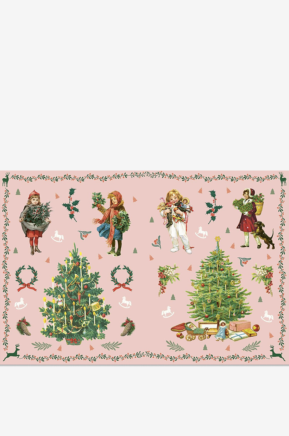 NEW MAGS Aufkleber-Sammlung Stickertopium Enchanted Christmas Haus DUNKELGRÜN 2