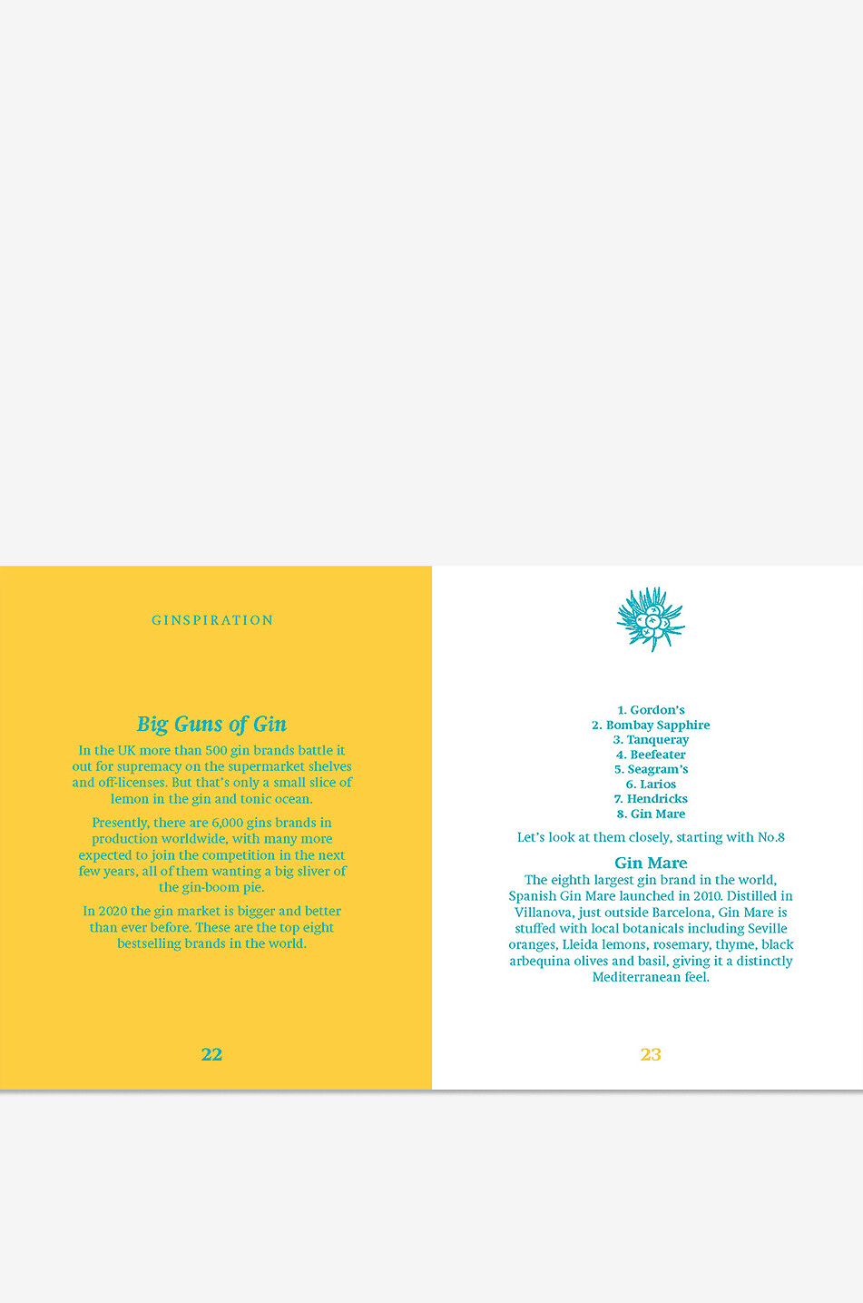 NEW MAGS Bildband The Little Book of Gin Haus BLAU 2