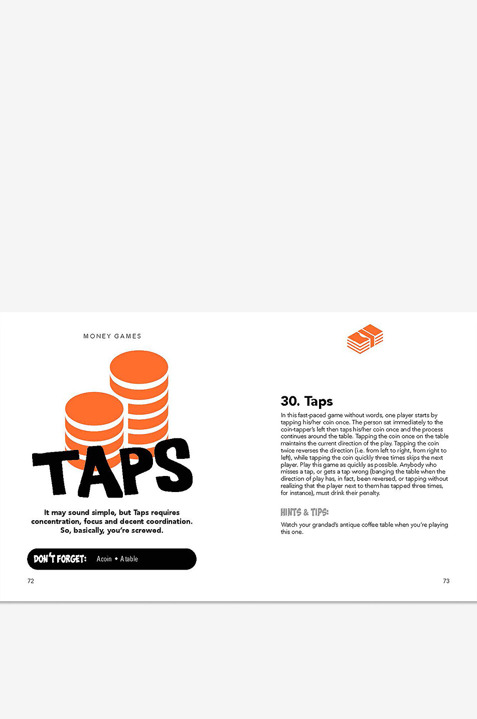 NEW MAGS The Little Book Of Drinking Games coffee table book Home MULTI COLOURED 2