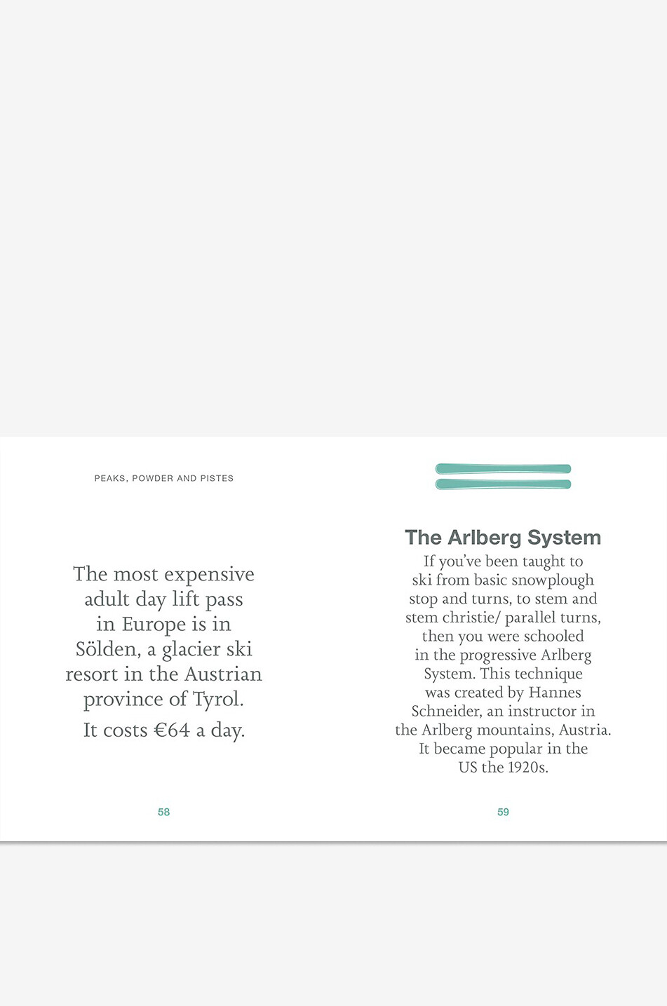 NEW MAGS The Little Book Of Skiing coffee table book Home MULTI COLOURED 3