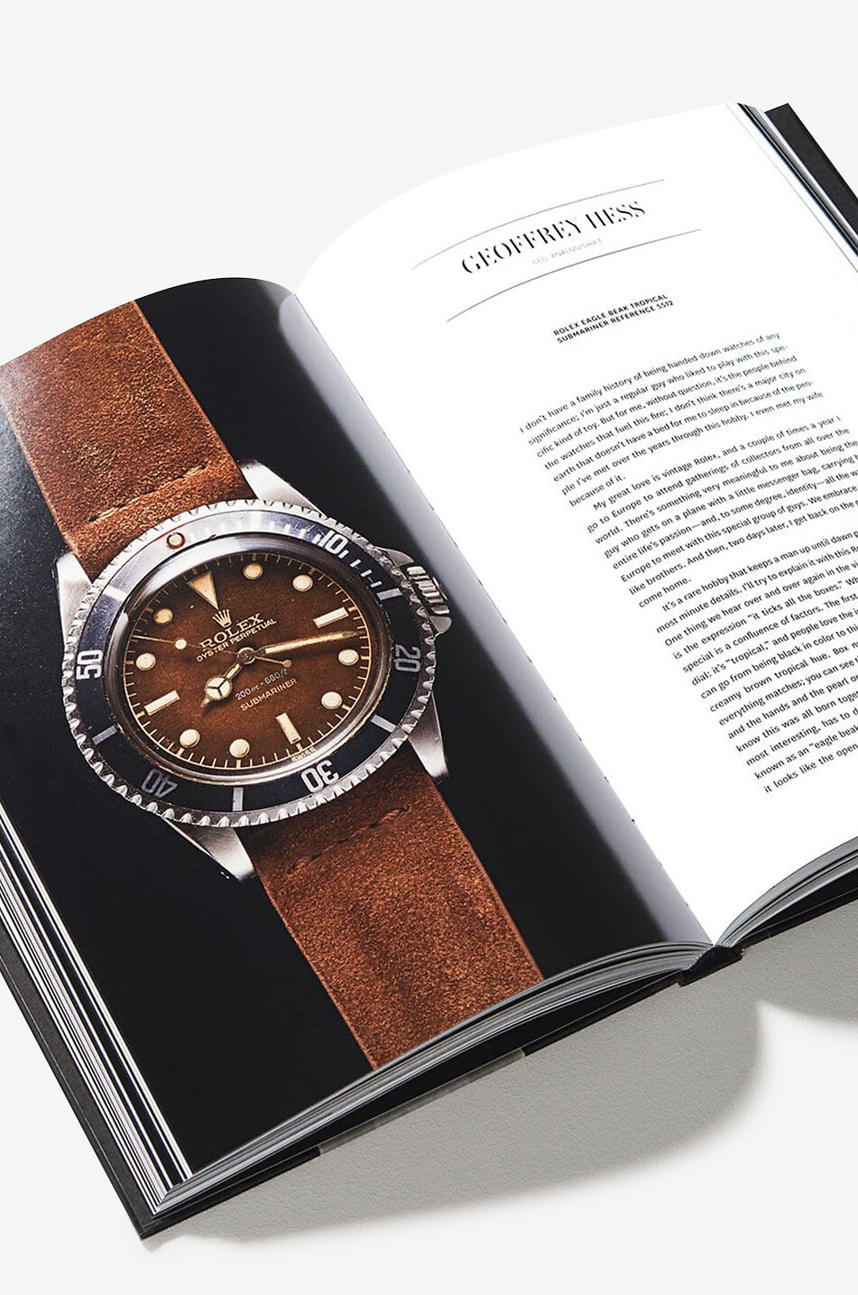 NEW MAGS Livre illustré A Man And His Watch Maison NOIR 3