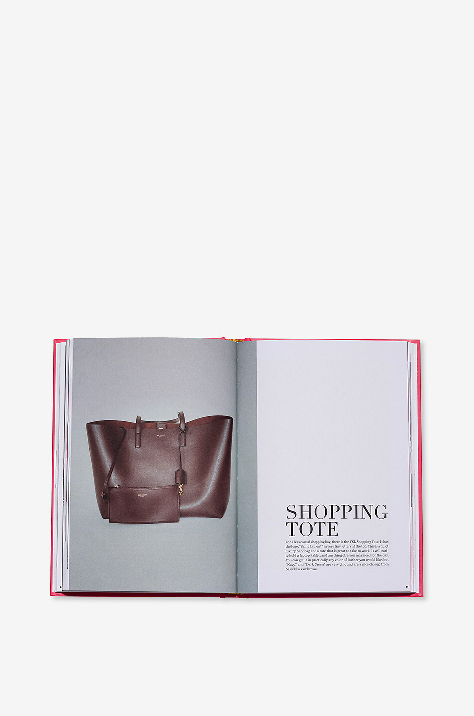 NEW MAGS The Essence Of Yves Saint Laurent coffee table book Home DARK PINK 3