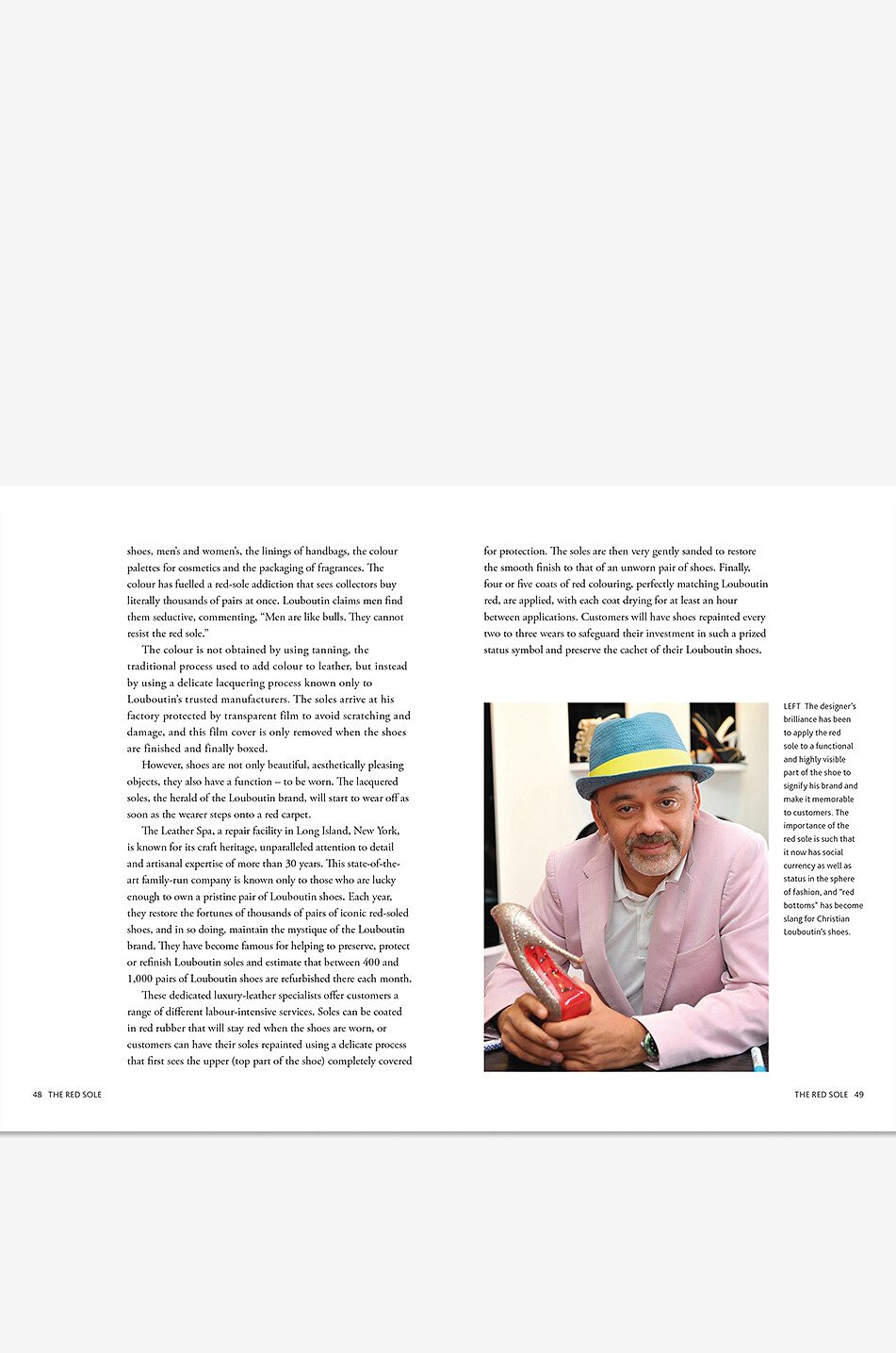 NEW MAGS Little Book of Christian Louboutin coffee table book Home RED 3