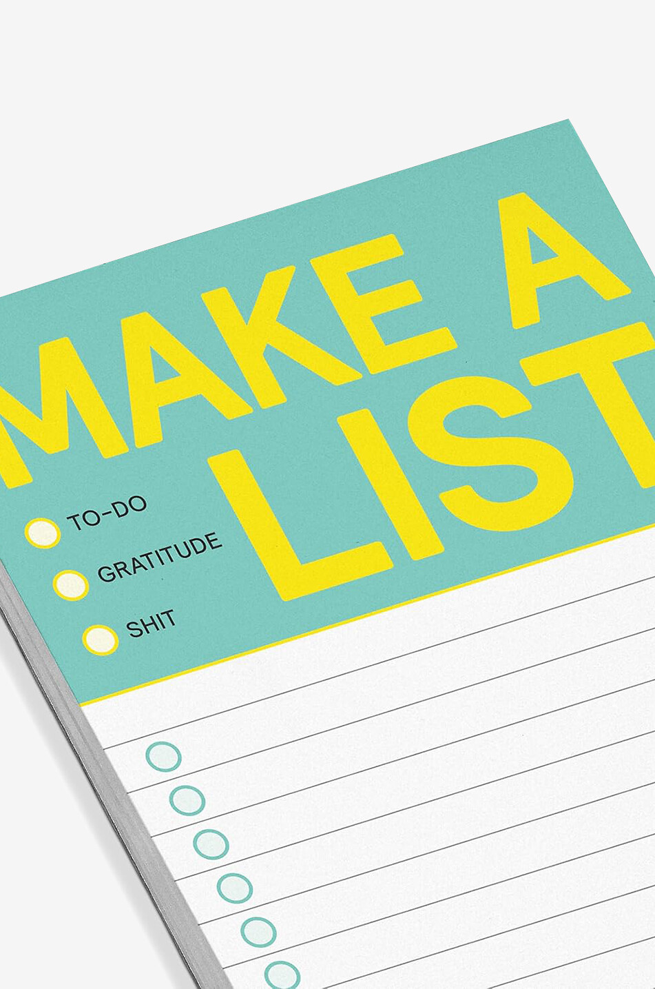 NEW MAGS Notizblock Make A List Haus BUNT 3