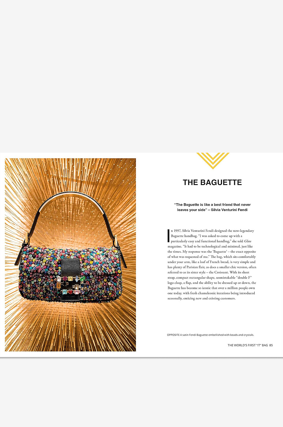 NEW MAGS Little Book Of Fendi coffee table book Home YELLOW 3