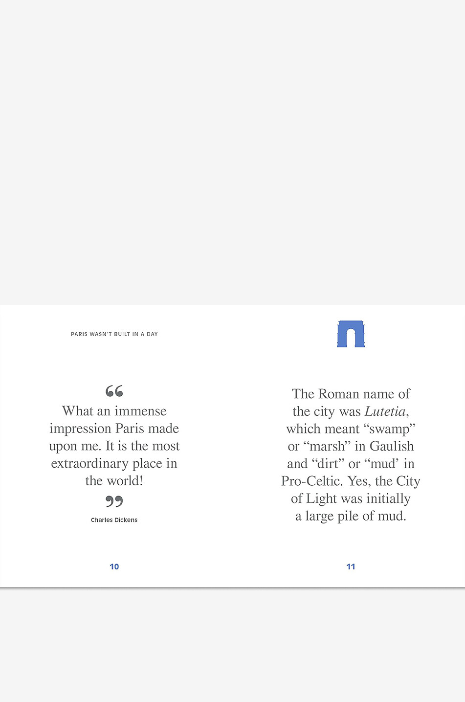 NEW MAGS The Little Book Of Paris coffee table book Home DARK BLUE 2