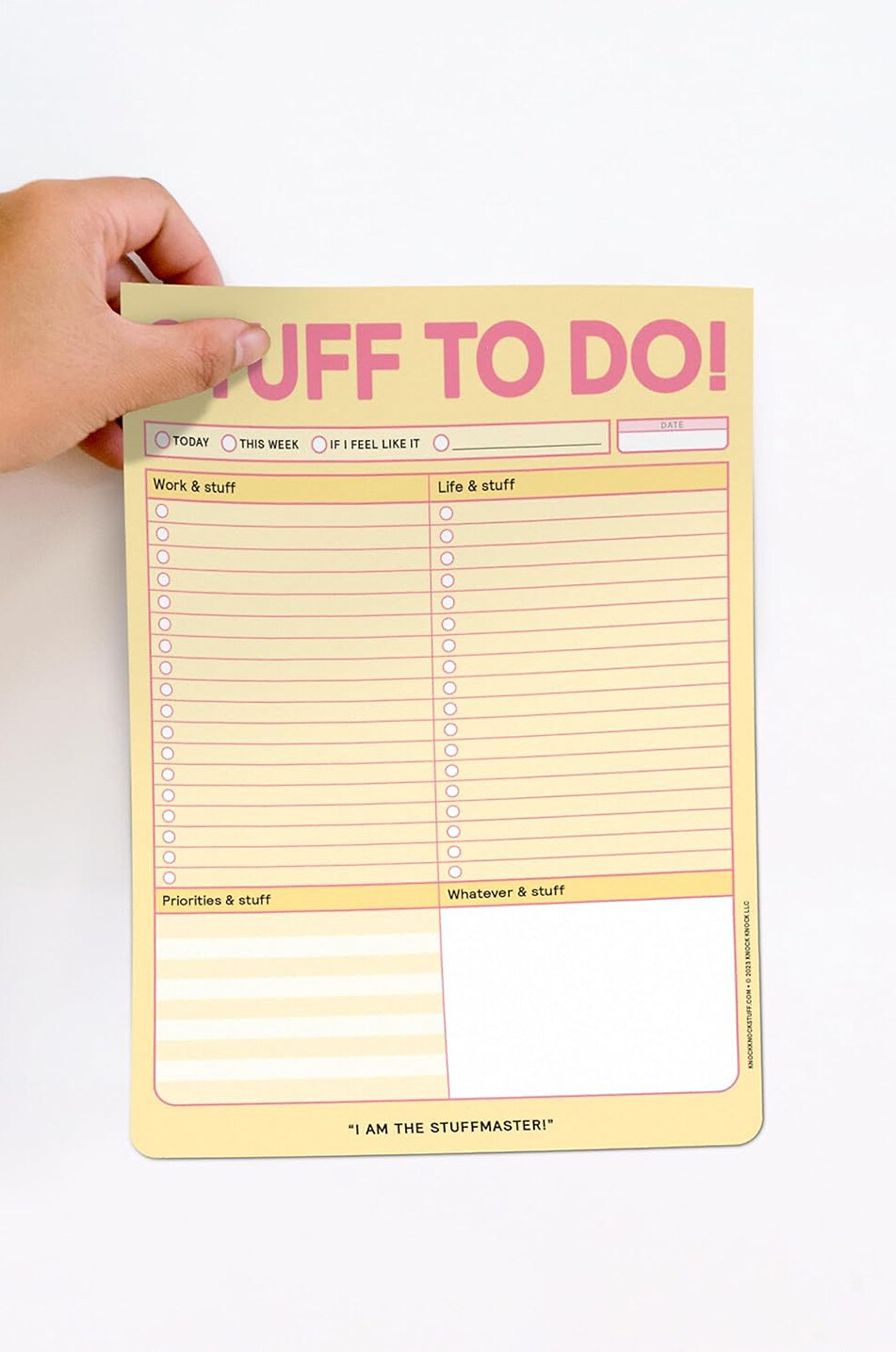 NEW MAGS Stuff To Do task notebook Home MULTI COLOURED 2