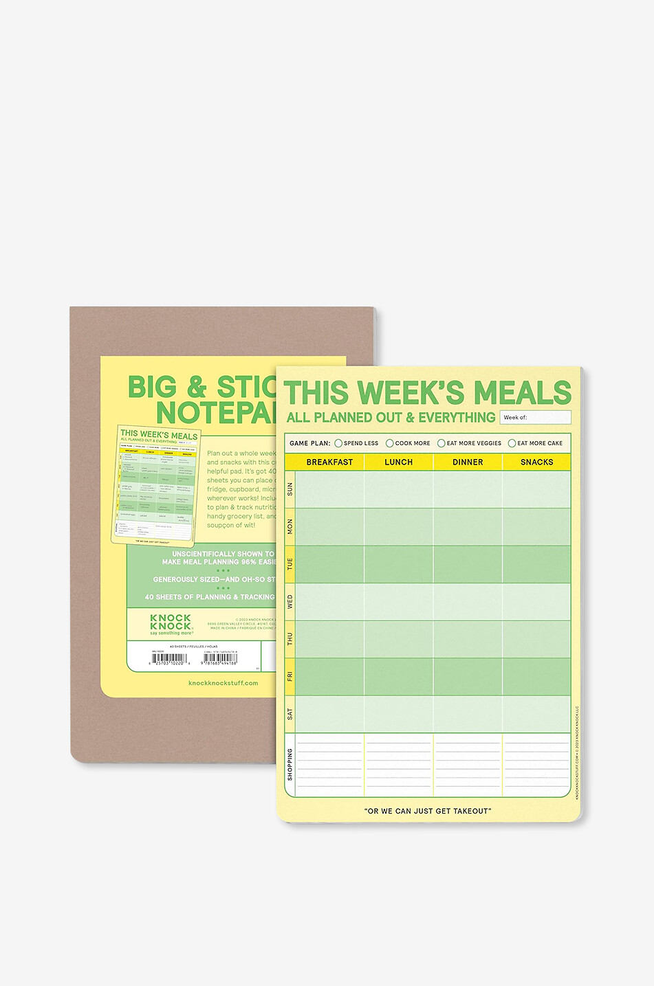 NEW MAGS Wochenmenü-Organizer This Week's Meals Haus BUNT 3