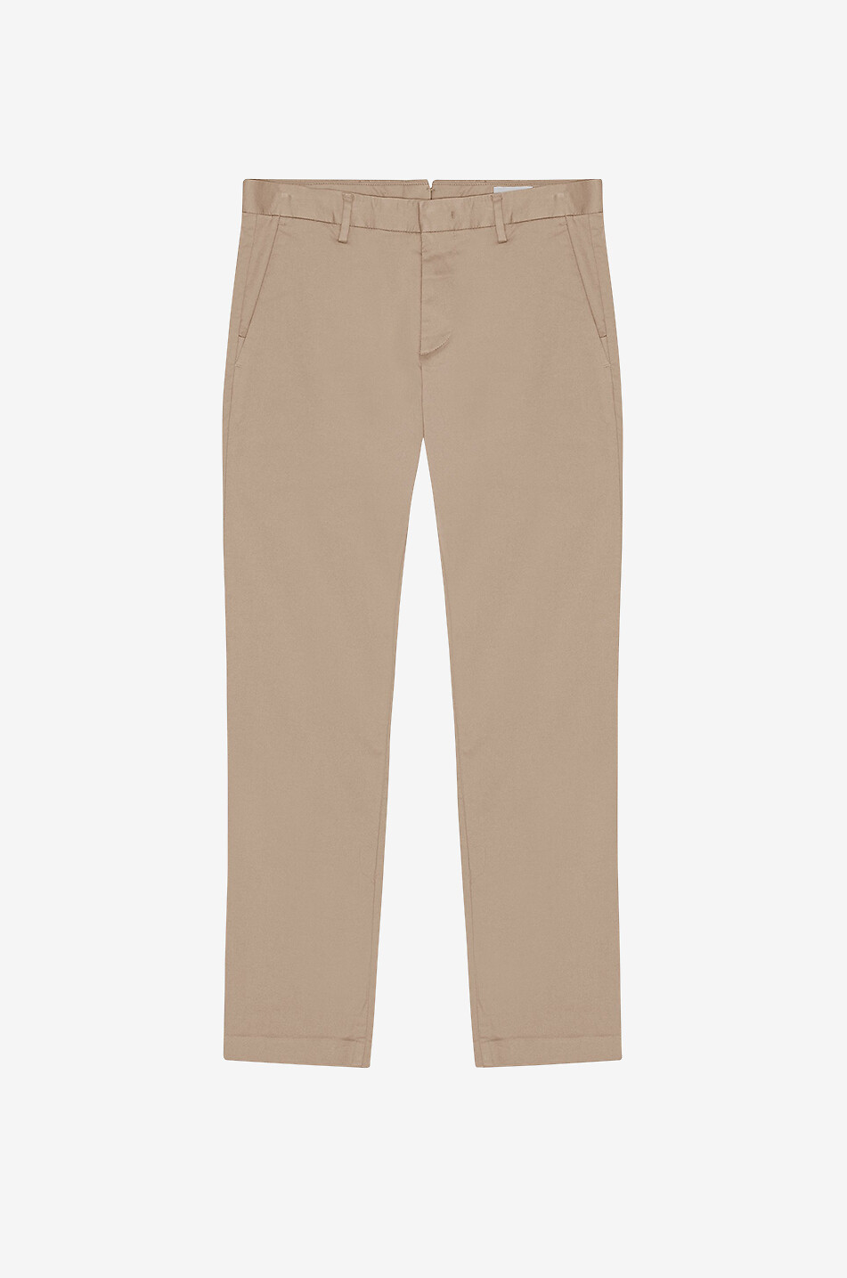 NN07 Pantalon chino fuselé en coton bio Theo Homme BEIGE 1