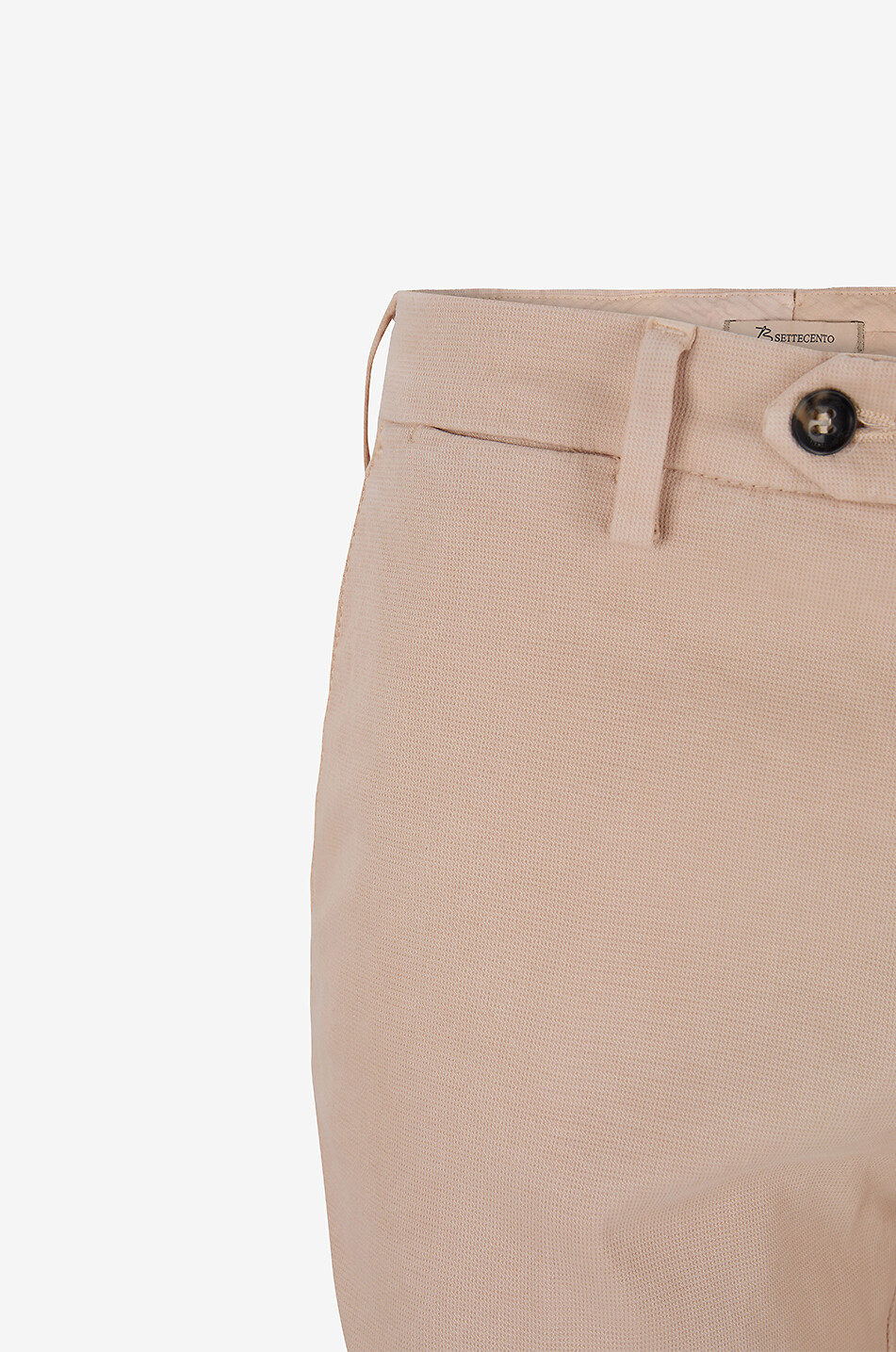 B SETTECENTO Klassische gerade Hose Herren CREMEFARBEN 3