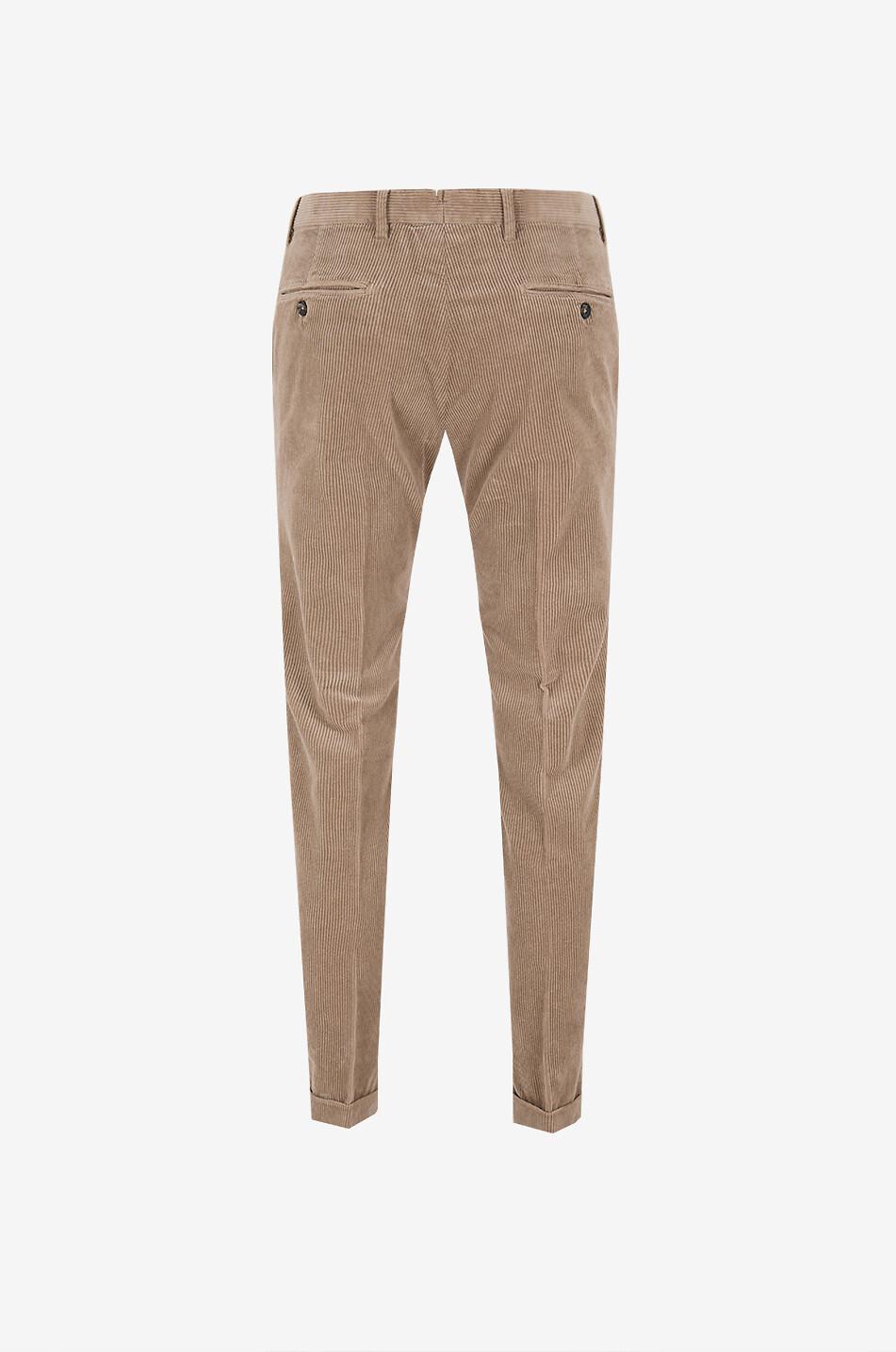 B SETTECENTO Straight corduroy trousers Men Medium beige 2