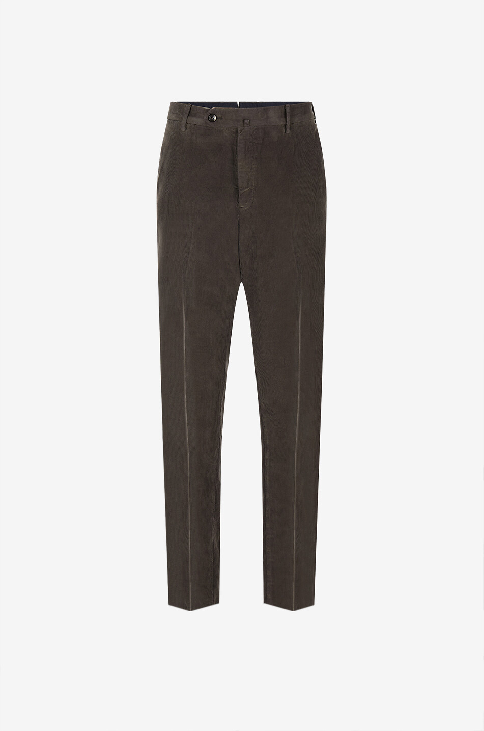 PT TORINO Classic corduroy trousers Men DARK BROWN 1