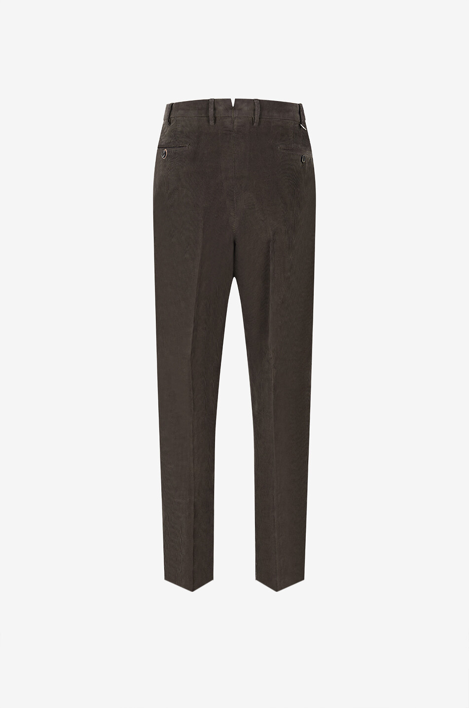 PT TORINO Classic corduroy trousers Men DARK BROWN 2