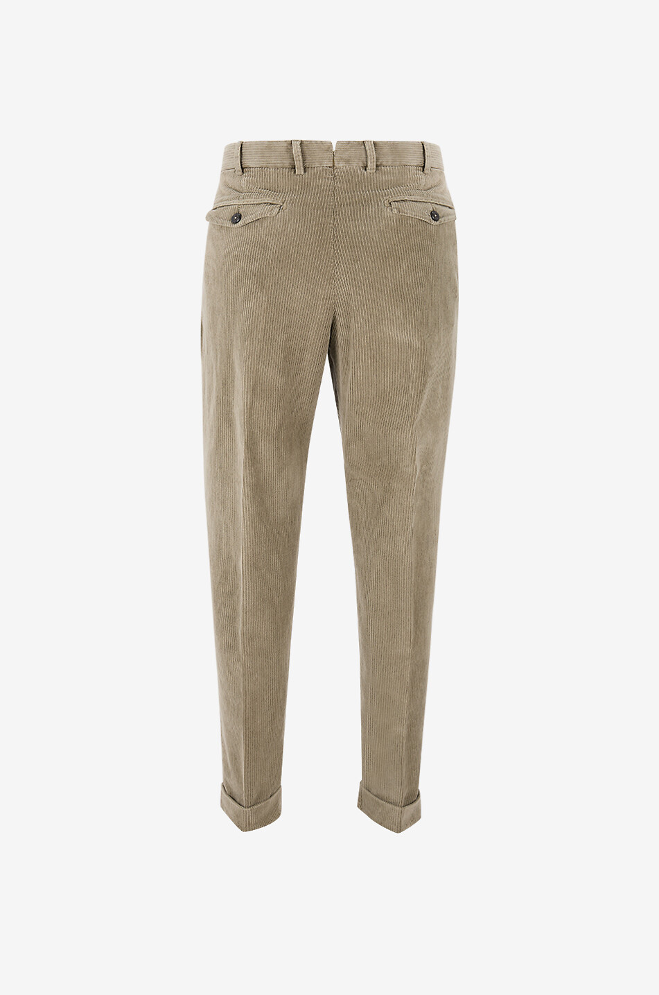 PT TORINO Classic corduroy trousers Men LIGHT GREEN 2