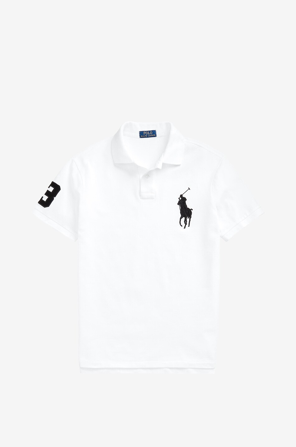 POLO RALPH LAUREN Polo aus Baumwollstrick mit gesticktem Logo Herren WEISS 1