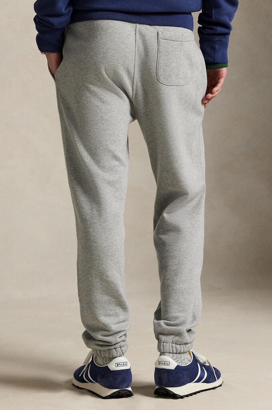 POLO RALPH LAUREN Pantalon de jogging brodé Pony Athlete Pants Homme GRIS 3