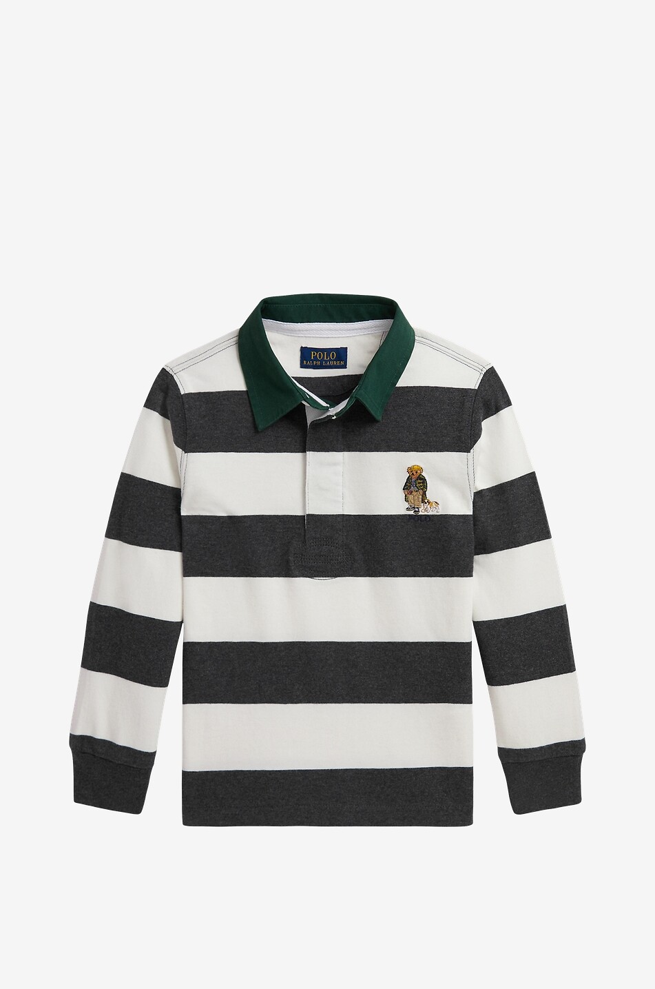 Jungen-Rugbyhemd aus Jersey Polo Bear & Bulldog