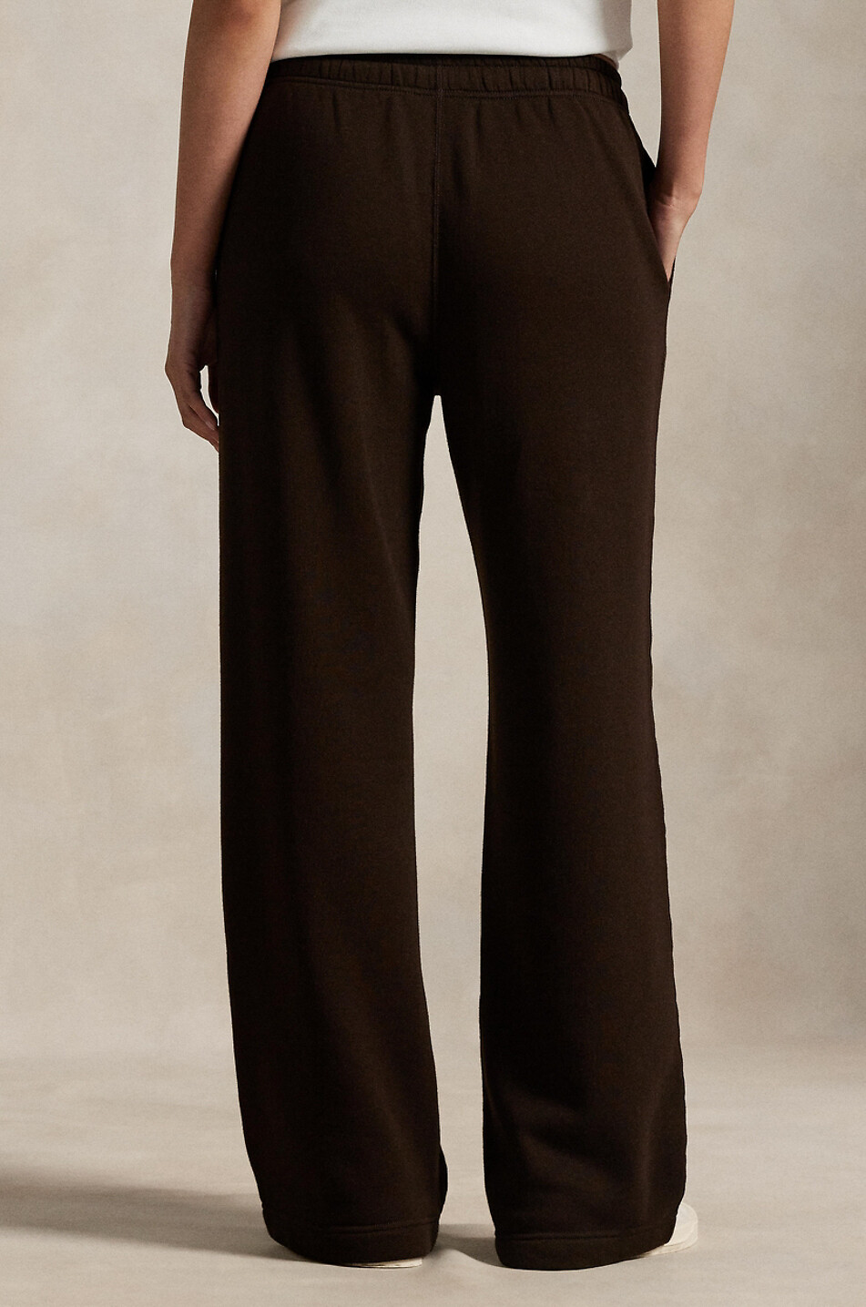 POLO RALPH LAUREN Pantalon de jogging large en molleton Pony Femme MARRON FONCÉ 3