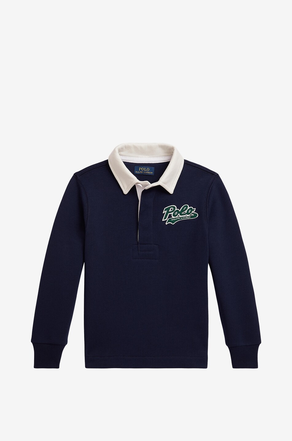 POLO RALPH LAUREN Rugby boys' polo shirt Boy DARK BLUE 1