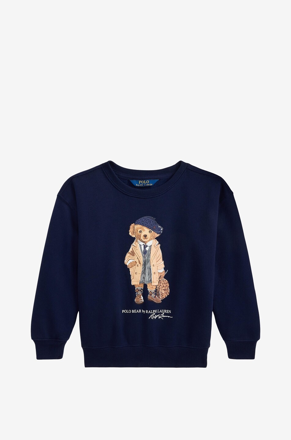Preppy Polo Bear children's boxy crewneck sweatshirt