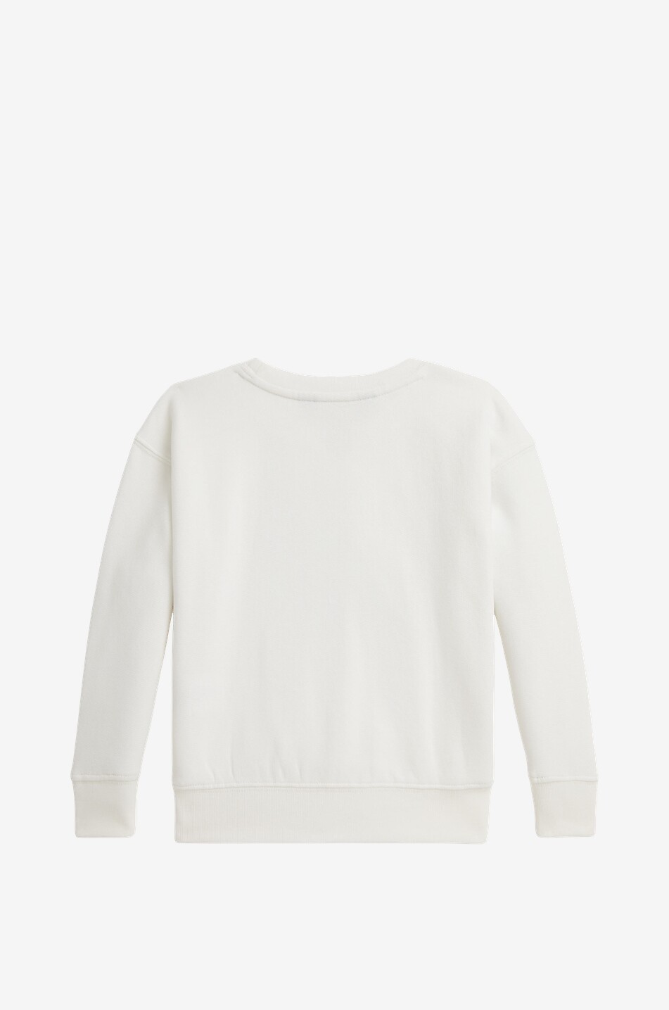 POLO RALPH LAUREN Ice Skating Polo Bear girls' boxy crewneck sweatshirt Girl EGGSHELL 2