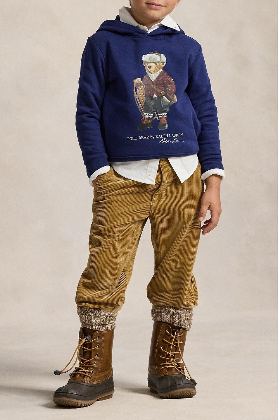 POLO RALPH LAUREN Boys' hooded sweatshirt Boy DARK BLUE 3