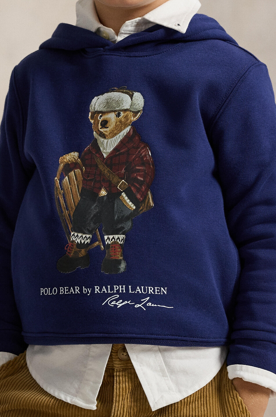 POLO RALPH LAUREN Boys' hooded sweatshirt Boy DARK BLUE 4
