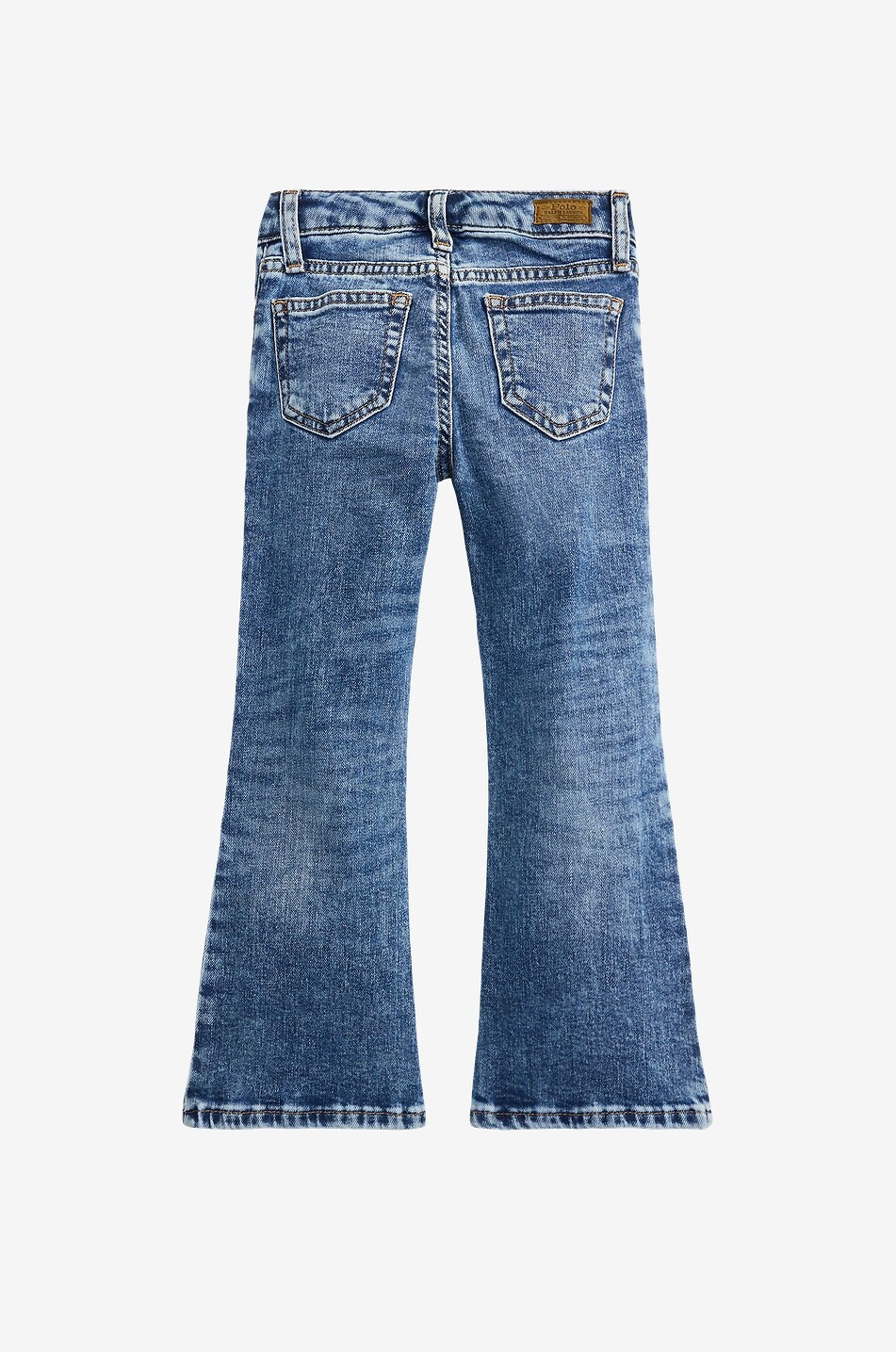 POLO RALPH LAUREN Kindal Wash flared girls' jeans Girl BLUE 2