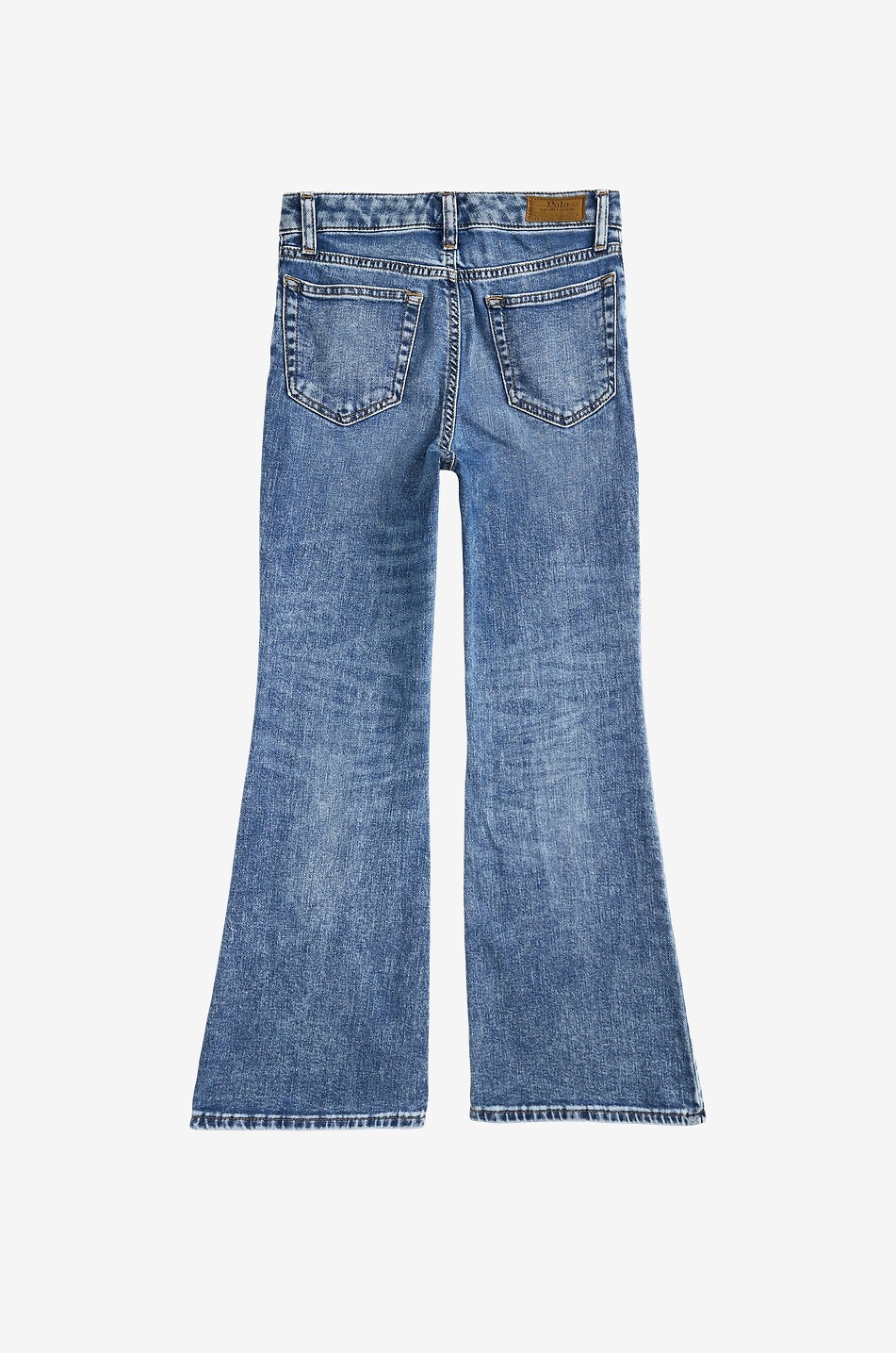 POLO RALPH LAUREN Kindal Wash flared girls' jeans Girl BLUE 2