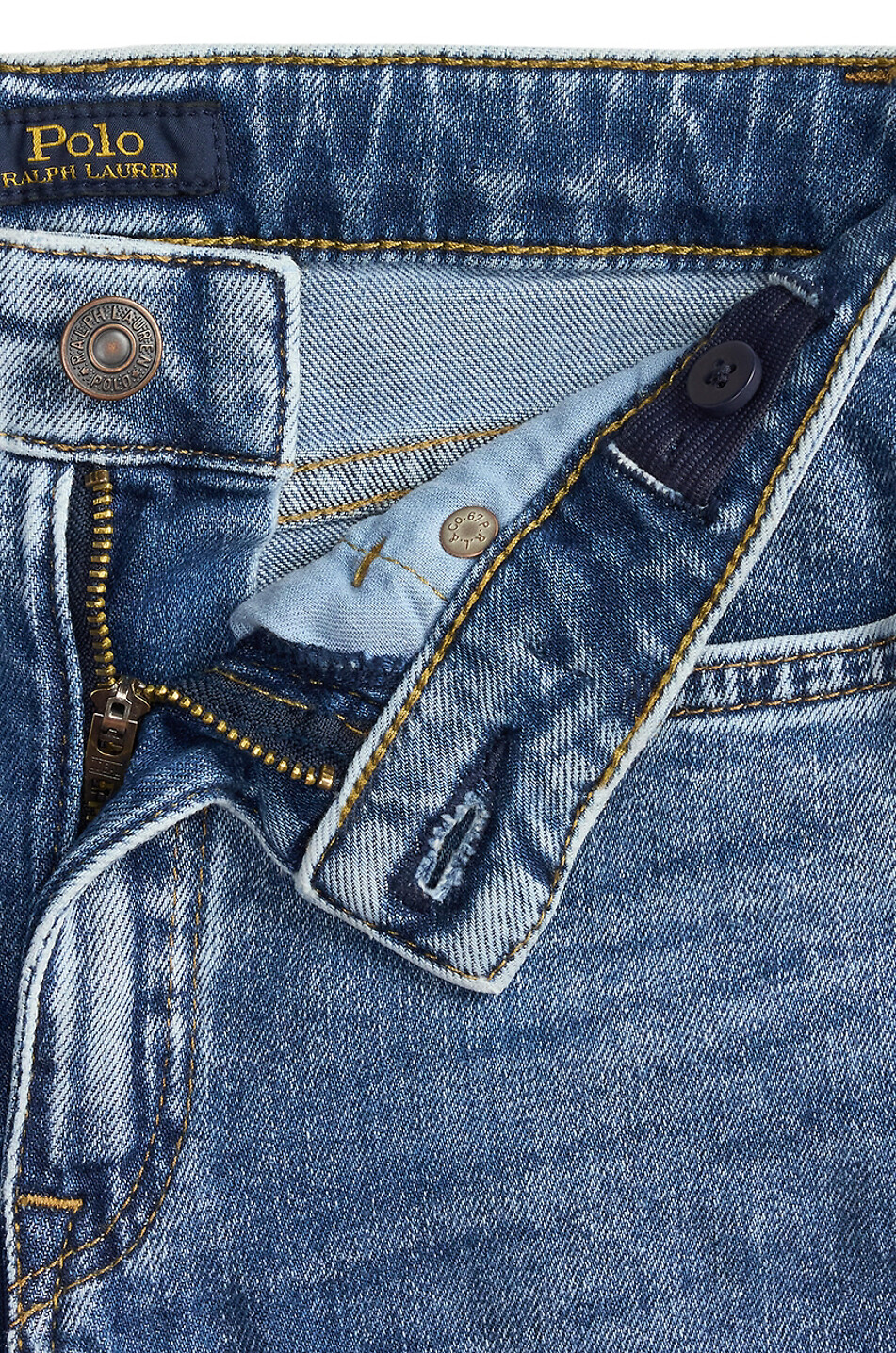 POLO RALPH LAUREN Kindal Wash flared girls' jeans Girl BLUE 3