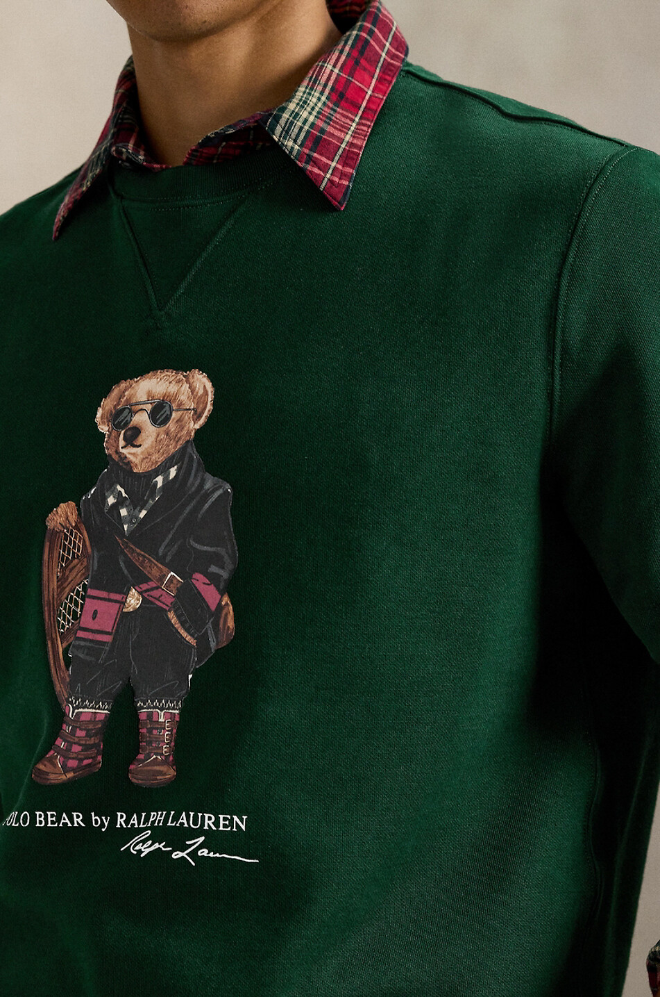 POLO RALPH LAUREN Sweat-shirt en maille Homme VERT 4