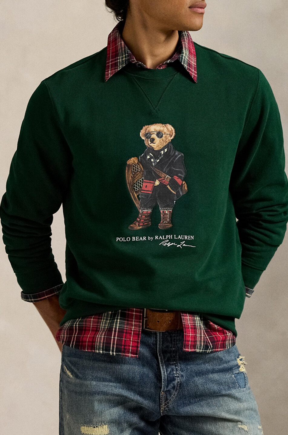 POLO RALPH LAUREN Sweat-shirt en maille Homme VERT 5