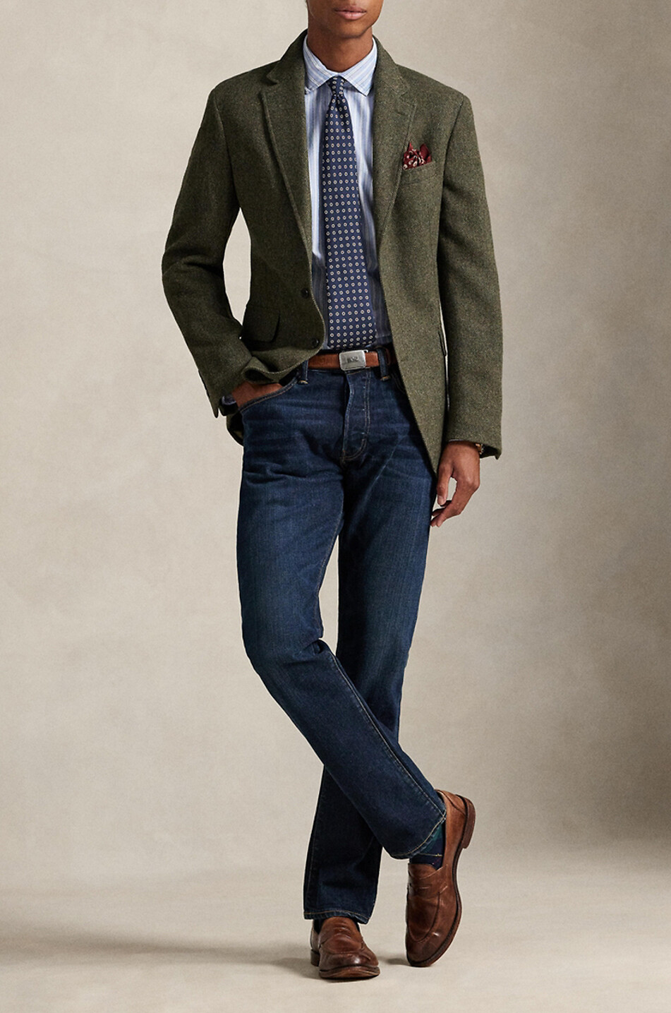 POLO RALPH LAUREN Long-sleeve shirt Men BLUE 5