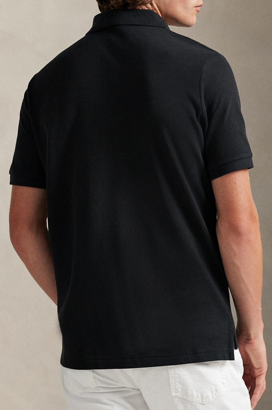 POLO RALPH LAUREN Polo à manches courtes en maille Homme NOIR 3