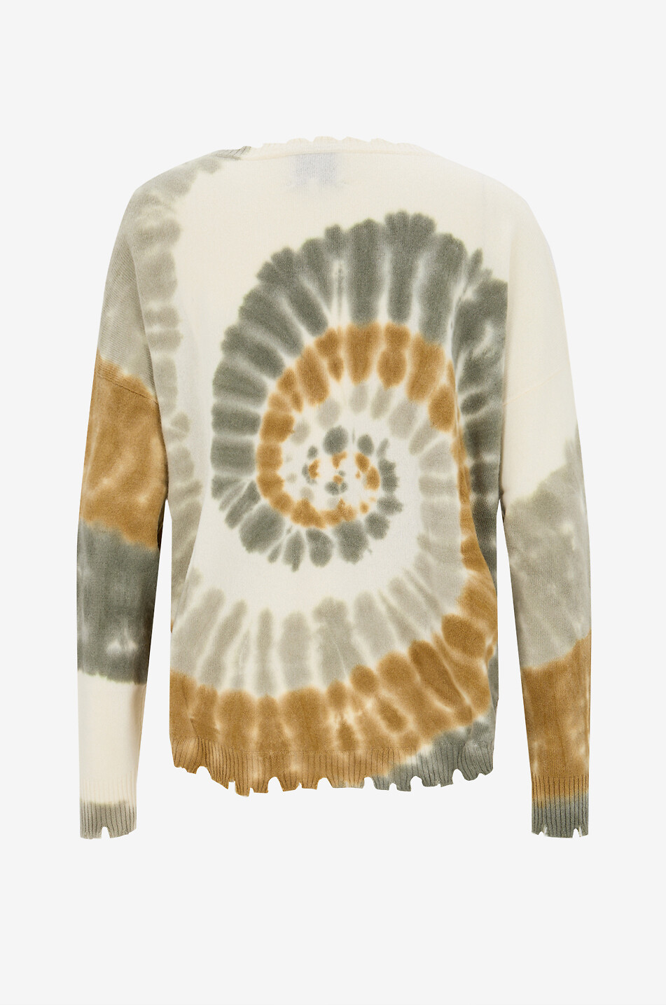 KUJTEN Pullover mit Rundhalsausschnitt aus Kaschmir Mela Sunny Damen HELLBRAUN 2