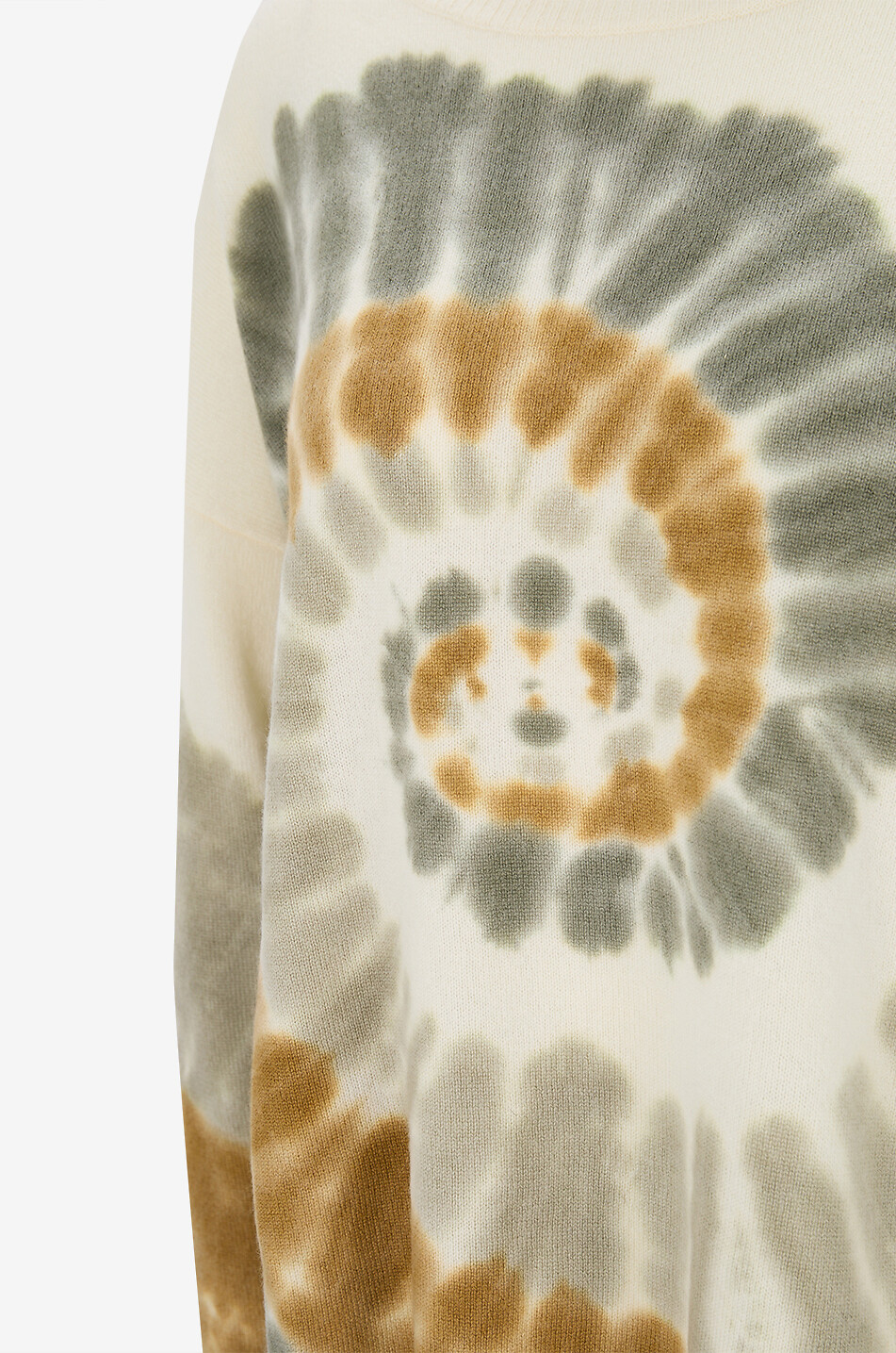 KUJTEN Pullover mit Rundhalsausschnitt aus Kaschmir Mela Sunny Damen HELLBRAUN 3