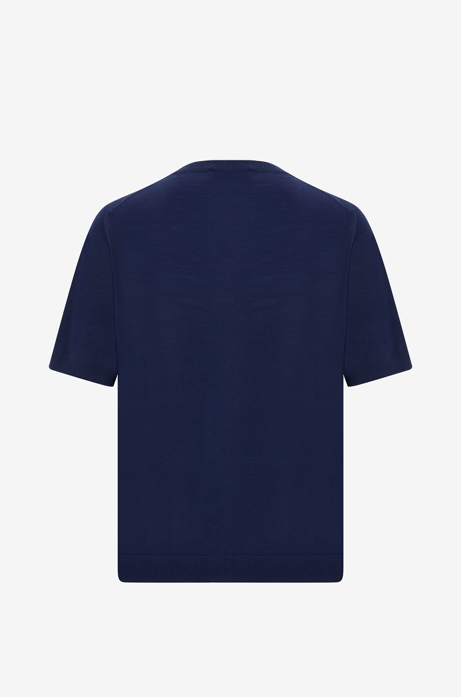 BONGENIE Pullover mit geradem Rundhalsausschnitt aus Jersey Tasmania Damen DUNKELBLAU 2