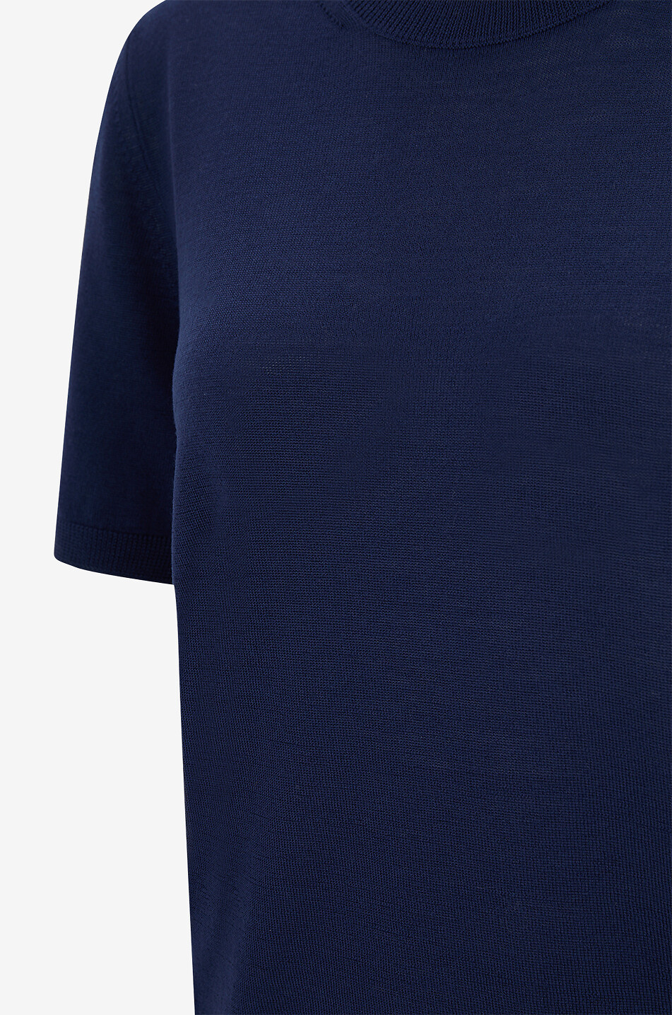 BONGENIE Pullover mit geradem Rundhalsausschnitt aus Jersey Tasmania Damen DUNKELBLAU 3