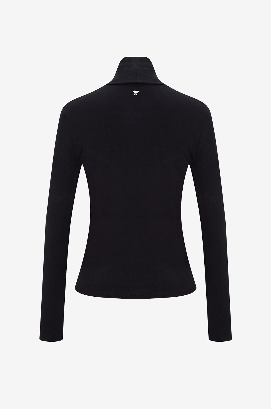 Rollkragen-Top aus Jersey Multifit WEEKEND MAX MARA SCHWARZ