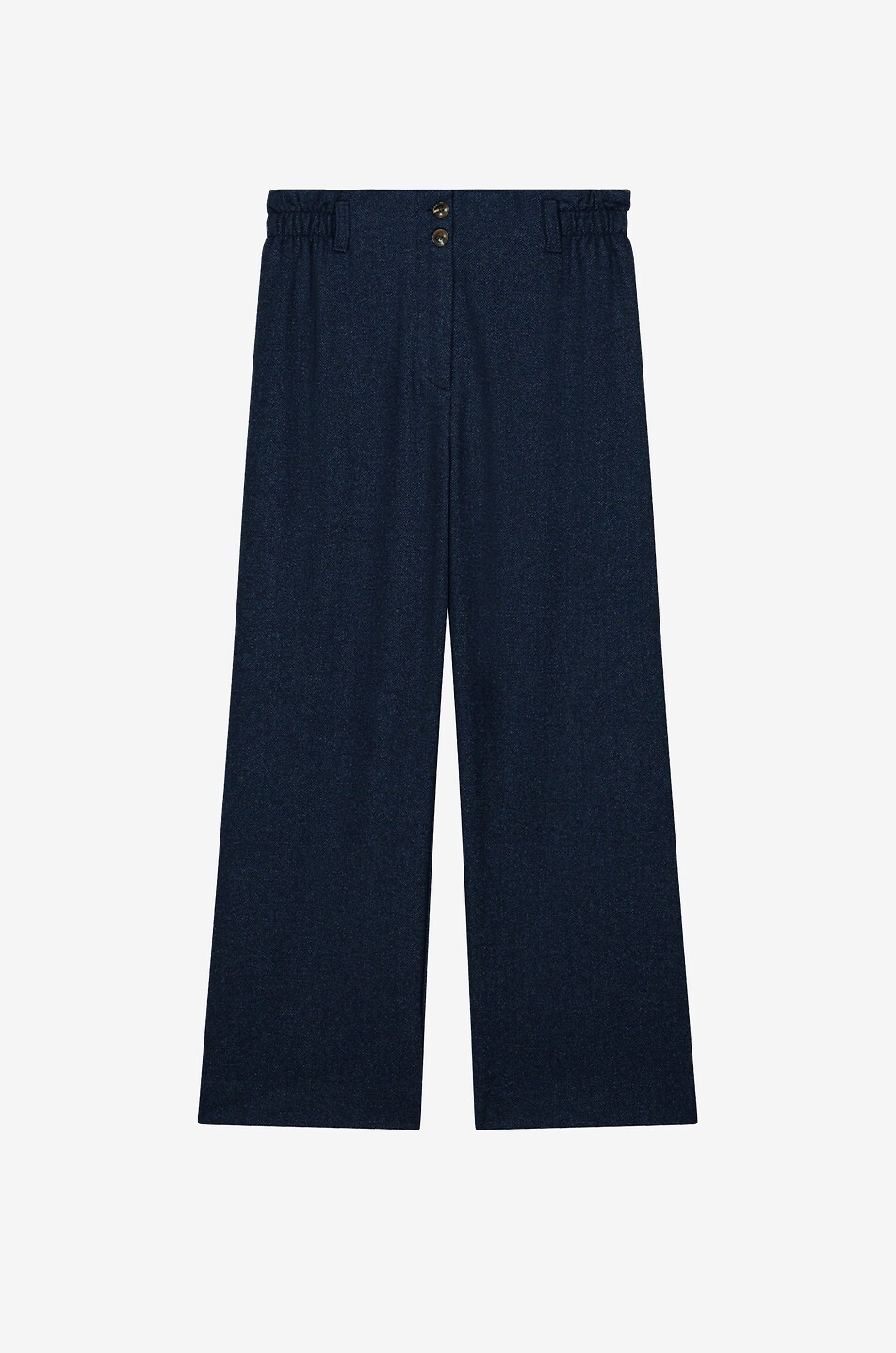 Gerade Hose mit Raffungen Abuela