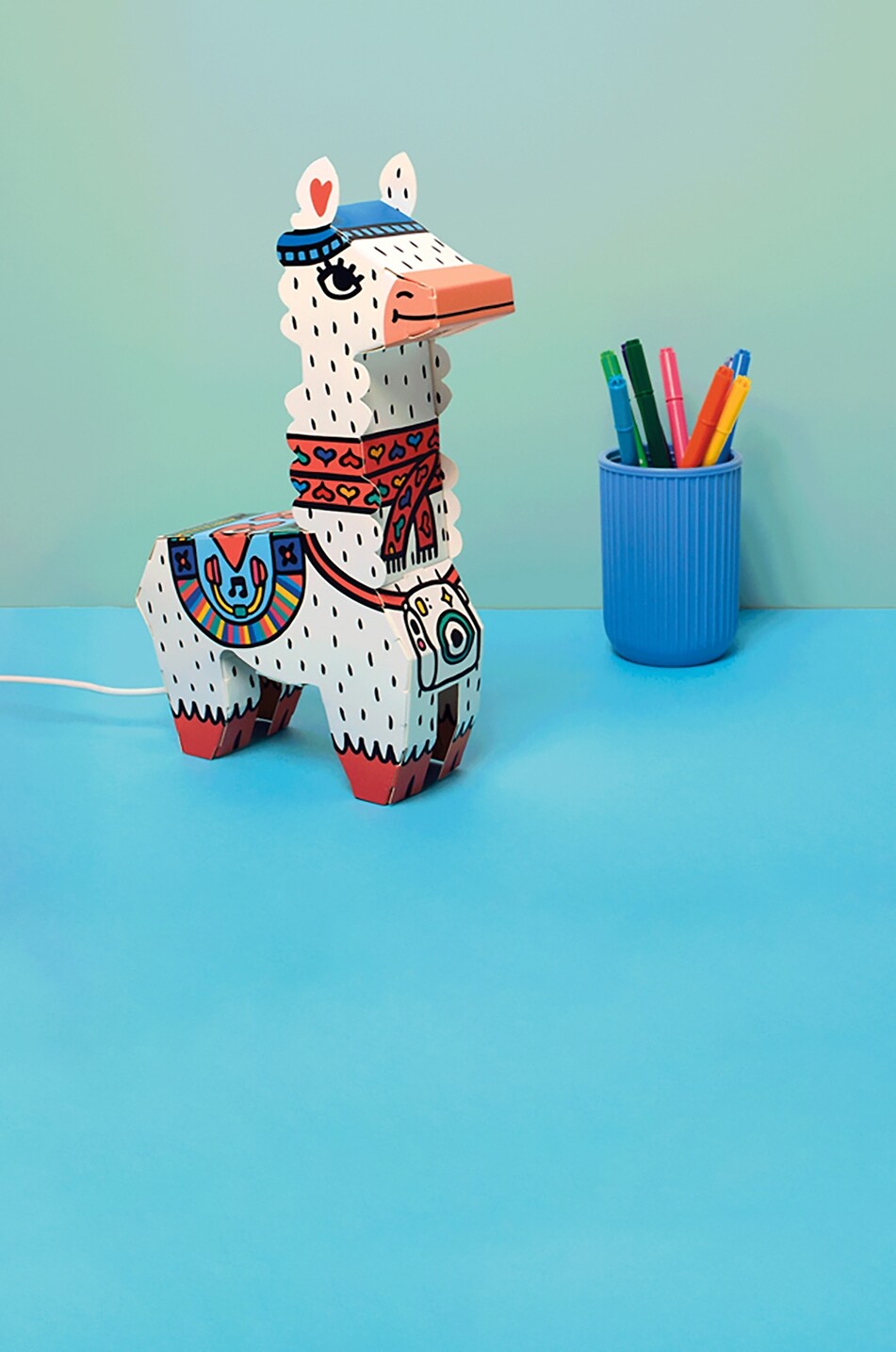 OMY Children's llama assembly lamp Unisex MULTI COLOURED 2
