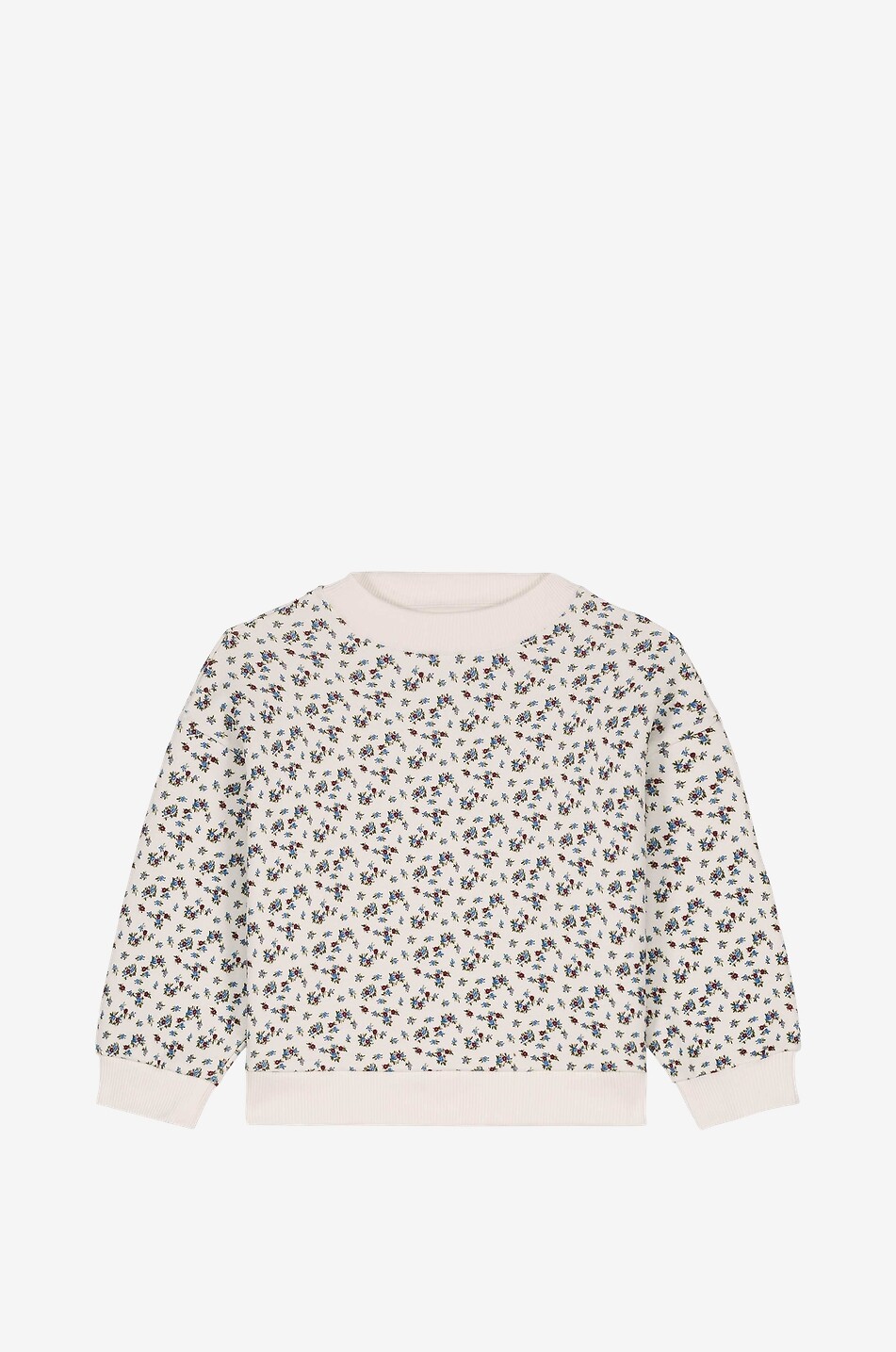Sweat-shirt fleuri à col rond bébé Rosalia