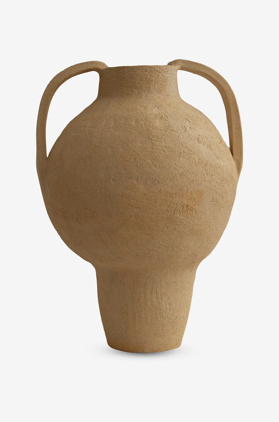 CLANDESTINE CERAMIQU Keramik-Vase Haus WEISS 1