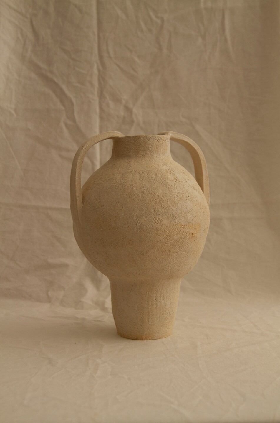 CLANDESTINE CERAMIQU Keramik-Vase Haus WEISS 3